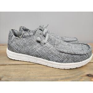 SKECHERS Men’s Relaxed Fit Slip On Size 13 Gray Memory Foam 59988 Shoes